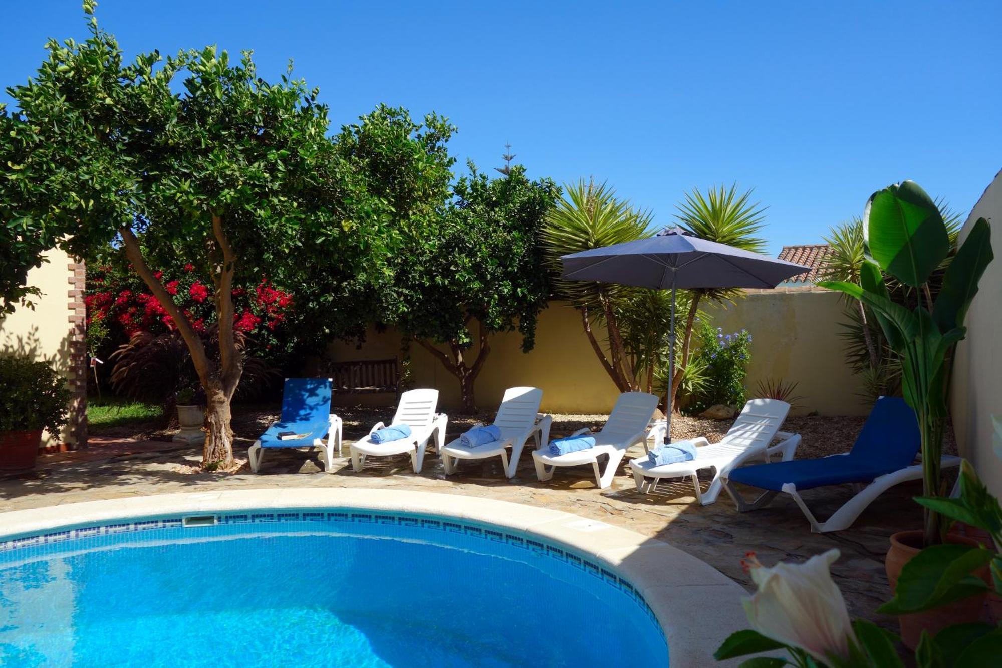 Casa Limon - Ferienhaus - Pool - Klimaanlage - W-Lan Чиклана де ла Фронтера Екстериор снимка